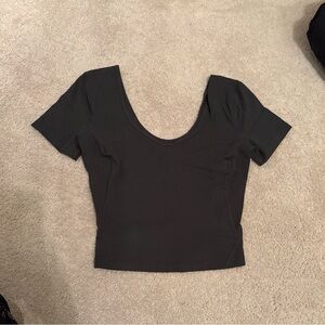 lululemon athletica Graphite Gray Align tee